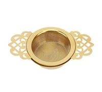 Tea Strainer Bowl, Fine Mesh Stainless Steel Empress Tea Strainers with Drip Bowls Insulated Base, Mesh Tea Infuser Tea Filter, Heat Insulation for Brewing Filter Tea Leaves