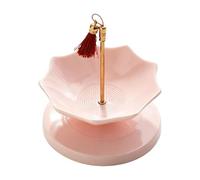 Tea Strainer, Ceramic Leaf Strainer with Stand, Filter Strainers for Loose Tea Leaves for Brewing in the Kitchen, Umbrella Design Improves Taste, Makes Water Softer, Cooking, Baking, Cocktail, Milk
