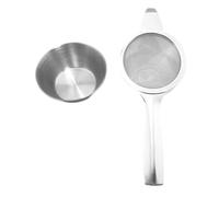 Tea Strainer Filter - 4.33 Inches Stainless Steel Mesh | Fine Coffee Sieve - Spoon Shaped Design 31g Strainer Ideal for Loose Tea Leaves Coffee Brewing Home Kitchen Or Office Use