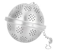 Tea Strainer Infuser, Stainless Steel Tea Steeper Spice Ball Extra Large for Cooking, Seasoning Ball, Spice Infuser, Tea Ball Filter for Kitchen(L)