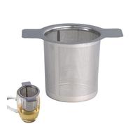 Tea Strainer - Leaf Infuser, Filter, Stainless Steel, Practical Compact Design, Quick And Easy Cleaning, Kitchen Accessory For Small Cups And Teapots