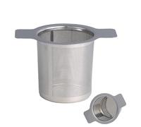 Tea Strainer - Loose Leaf Tea Infuser Stainless Steel | Rustproof Filter for Cups and Teapots, Dishwasher Safe Kitchen Appliance for Flower Coffee, Soup Broth, Marinades and Hot Pot Ingredients