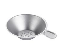 Tea Strainer - More Vertical Loose Leaf Tea | Portable Titanium Metal Brewing Tool, Camping Strainer for Coffee, Sake, Drinks, Cocktails, Home, Kitchen, or