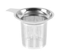 Tea Strainer - Stainless Steel Coffee Mesh Filter, Loose Leaf Steeper Infuser, Heat Resistant Handle Design, Advanced Sediment Filtration, Beverage Accessory for Home Office Use