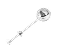 Tea Strainer Stainless Steel Telescopic Tea Leak Artifact Creative Filter Office Lazy Separation for Teapots