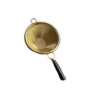 Tea strainers for Loose Tea Stainless Steel Tea Separator Infusor Retro Strainer Making Filter Services Collection Craft for Home(Color 02)