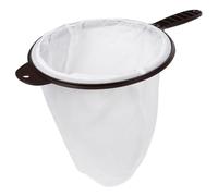 Tea Straining Bag Traditional Style Plastic Handle Quick Drying | Detachable Bag, Rear Hook Design, Plastic Ring, Very Small Pores, Tea Shop Restaurant Use