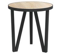 vidaXL Tea Table Sonoma Oak Ø35 cm MDF