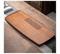 Tea Table Tea Tray Wooden Simple Tea Tray Drawer-type Dual-purpose Tea Tray Home Classic Drainage Tea Table Dry Bubble Tray Kung Fu Tea Set Tea Tray Trays for Serving Food (Color : B)