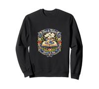Tea & Tales Stories Sips Cozy Reading Book Lover Sweatshirt