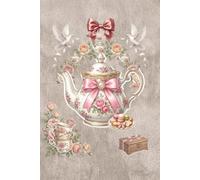 Tea Time: A Romanticized Lavender Journal - Whimsical Coquette Aesthetic Notebook for Tea Lovers and Dreamy Souls: Lined Pages for Journaling, ... for Those Who Find Beauty in Simple Moments