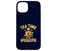 Tea Time at the Apocalypse Nuclear Mushroom Cloud Cup Case for iPhone 15 Plus