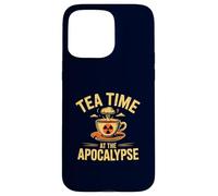 Tea Time at the Apocalypse Nuclear Mushroom Cloud Cup Case for iPhone 15 Pro Max