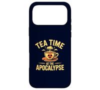 Tea Time at the Apocalypse Nuclear Mushroom Cloud Cup Case for iPhone 17 Pro Max