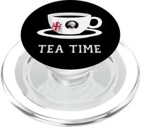 Tea Time Queen Elizabeth II UK Memoriam 1926-2022 Tee Cup PopSockets PopGrip for MagSafe