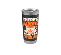 Tea Time Stainless Steel Insulated Tumbler