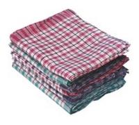 Tea Towel Big Check Asstd (PK10)