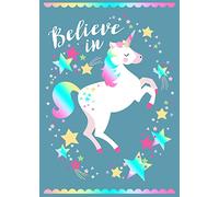 Tea Towel/T-Towel ~ Drying Cloth ~ 100% Cotton ~ BELIEVE IN UNICORNS