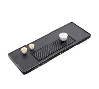 Tea Tray Natural Whole Ebonite Tea Tray Home Size Model Stone Simple Office Dry Brew Kung Fu Chinese Tea Table GongFu(120 * 50 * 3cm)