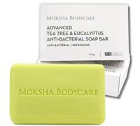 Tea Tree and Eucalyptus Soap Bar - [Made In U.K] Anti Acne Body Wash for Men Women Sensitive Skin Tea Tree Antifungal Soap Mens Face and Body Soap Bar for Acne Spots Blackheads- 100g
