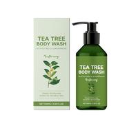 Tea Tree Body Wash, Tea Tree Tinea Versicolour Body Wash, with Natural Tea Tree Oil, Skin Care for Acne on the Back, Folliculitis, Itching in the Groin Area, Athlete's Foot and Ringworm (1)
