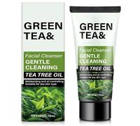 Tea Tree Face Wash - Hydrating Foaming Cream Cleanser, Hydrating & Moisturizing, Vegan Face Cleanser, Hydrating Liquid Soap, Makeup Remover, Botanical Formula for Oily Skin
