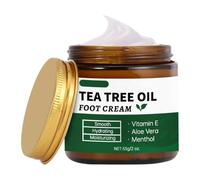 Tea Tree Foot Balm - A Spa-Like, Cooling Foot Care Cream (55g) | A Home Pedicure Essential | Infused with Natural Tea Tree Oil | Repairs Cracked Heels
