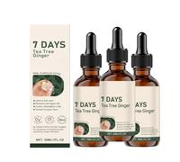 Tea Tree & Ginger Nail Care Liquid, 7-day ginger nail growth essence and cuticle care, gentle, shiny, and nourishing appearance, daily care liquid
