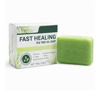 Tea Tree Oil Antifungal Soap Bar, Natural Tea Tree Oil Soap, Pure Plant Based Tea Tree Cleansing Soap for Whole Body Daily Cleaning, Sports Shower And Long Term Skin Health Maintenance (1Pc)