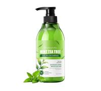 Tea Tree Oil & Peppermint Conditioner, Deep Hydrating Scalp Treatment, Lightweight Refreshing Sulfate Free Conditioner for Dry Scalp & Frizz Control, Nourishing Hair Care for Men & Women 18.34 Fl Oz