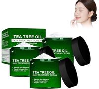 Tea Tree Oil Skin Soothing Cream,Relieves Dryness & Redness,Gentle Non-Irritating Creams Sensitive, Natural Ingredients,Cooling Non-Greasy Formula, 50g