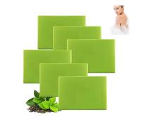 Tea Tree Oil Soap, Gentle Exfoliating Bar Soap, Cleans Pores, Purifying Body Bar With Tea Tree & Coconut Oil, Soothing Hydrating Body Wash for Clear Healthy Skin Men & Women (6PCS)