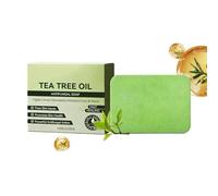 Tea Tree Oil Soap - Plant-Based Blend, Soft Foaming Action, Antifungals Soap, Daily Cleansing and Moisturizing Bar | Tea Tree Soaps Bar for Hand Washing or Full-Body Cleansing