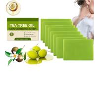 Tea Tree Oil Soap-Plant-Based Formulation For Face & Body, Tea Tree Bar For Foot & Body Odor Control, Suitable As Mens Soaps Bar, Hand Cleansing Soap Bars, Travel For Men & Women (8)