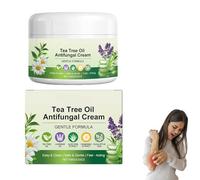 Tea Tree Oil Soothing Cream, Natural Tea Tree Oil Formula with Aloe Vera, Lavender & Eucalyptus Oil, Extra Strength Hydrating Cream for Men and Women (1)