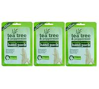 Tea Tree & peppermint deep Moisturising Hand pack To Repair Dry & Chopped Hands X 3