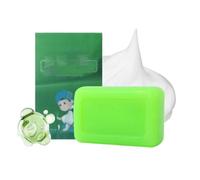 Tea Tree Soap, 80g Tea Tree Oil Body Soap, Natural Antifungals Bathing Bar with Teas Trees Oils & Coconuts Oils, Deep Cleansing Foot Body Wash Bar Plants Based, for All Skins Types