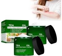 Tea TreeHealing Cream,Tea Oil Skin Cream,Professional Tea Skin Repair Cream,Natural Herbal Moisturizer for All Skin Types,Nourish and Moisturize the Skin (2)
