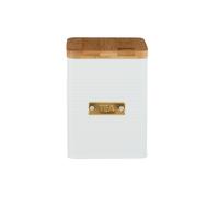Typhoon Otto Square Tea Canister - White
