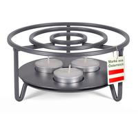 Tea Warmer for Teapot Metal for 1-3 Tea Lights Diameter 16 cm