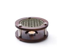 Tea Warmer for Teapot, Tea Cosy Wood with Grid, Heat Resistant | Versatile teapot warmer for tea, coffee and milk, non-slip and sturdy construction, keeps drinks warm
