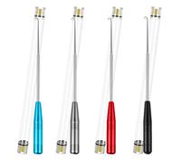 Teaaha 4 PCS Fish Hook Remover Set, Stainless Steel Stable Hook Remover Fishing Fast Quick Release Fishing Removal Tool Tool Fishhook Accessories for Freshwater and Saltwater