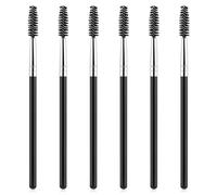 Teaaha 6PCS Eyelash Spoolies Set - Portable Eyelash Comb & Brow Brush, Reusable Mascara Brush, Lamination Tool for Eyebrows & Lash Filler, Brow Lift & Tint Interdental Brushes
