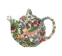 Teabag Tidy William Morris Strawberry Thief Plastic Teapot Shaped Teabag Coaster