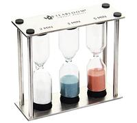 Teabloom Tea Timer - 2 Minutes for Light-strength White/Green Teas, 3 Minutes for Medium-strength Black/Oolong Teas, and 5 Minutes for Full-strength Black/Oolong/Herbal Teas
