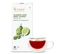 Teabox Earl Grey Tea, 25 Tea Bags, 100% Natural Bergamot