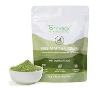 Teabox Matcha Green Tea Powder 25 Grams | 100% Pure & Fresh Authentic Premium Matcha From Youngest Tencha Leaves | Sourced From Shizuoka, Japan