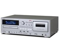 TEAC AD-850-SE/S Cassette Deck/CD Player 13W Silver