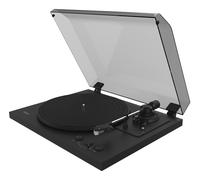 Teac TN-175 automatic HiFi turntable (belt drive, 33/45 rpm, integrated phono preamp, AT3600L MM system, high-density MDF cabinet) Black