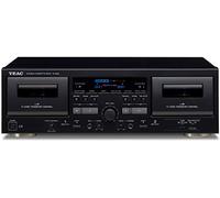 Teac W1200 Twin Cassette Deck, Black